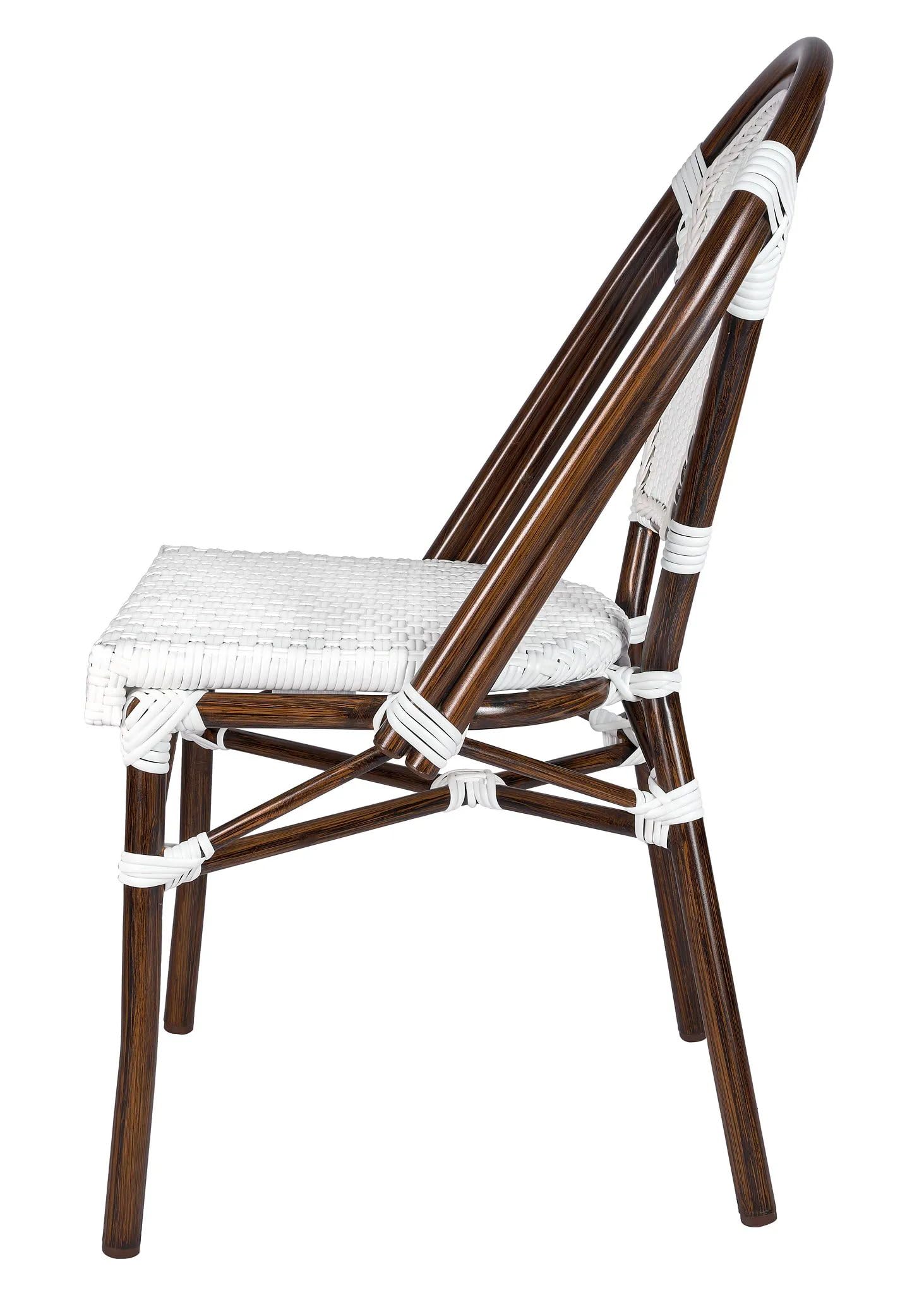 Amazon.com: Chivari French Bistro Patio/Indoor Dining Chair
